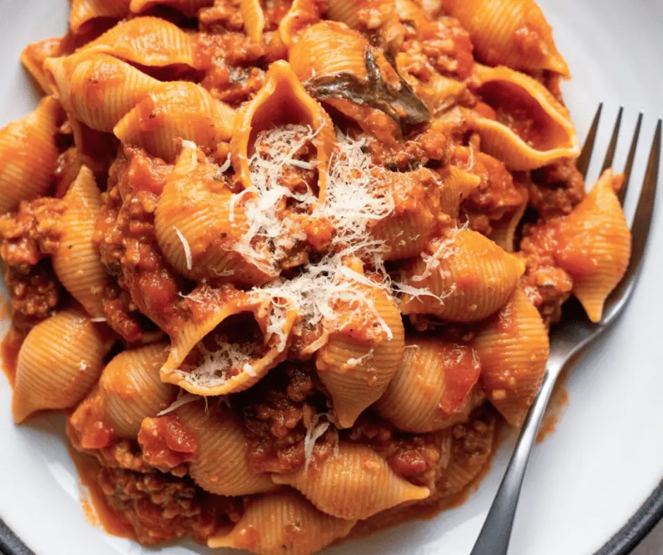 easy Instant Pot Ground Beef Pasta
