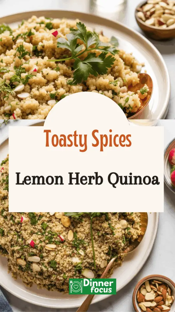 easy Lemon Herb Quinoa