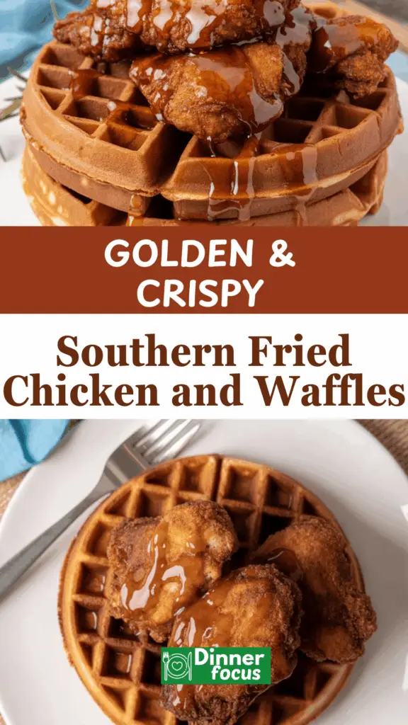 easy Southern Fried Chicken and Waffles