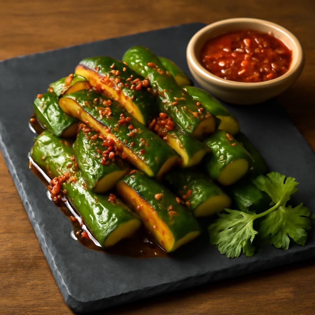 Spicy Asian Zucchini