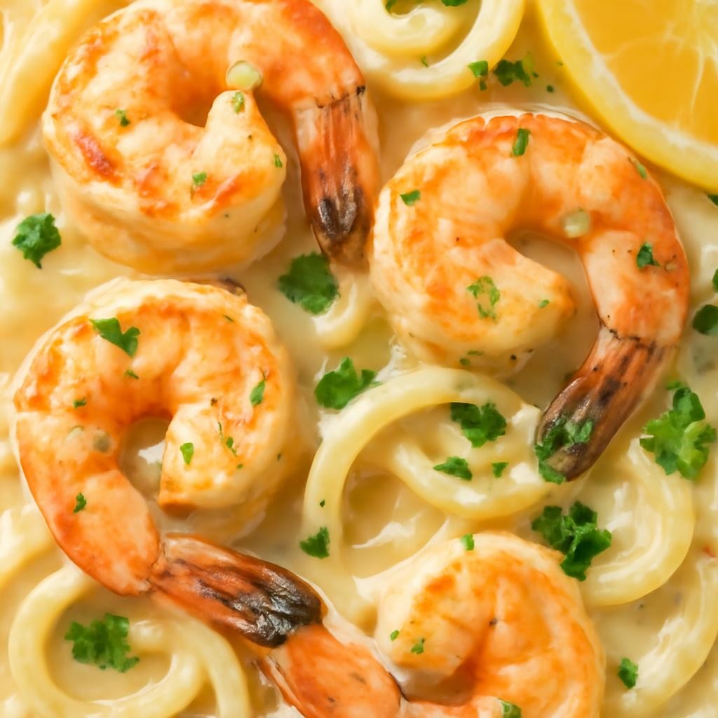 Creamy Shrimp Scampi
