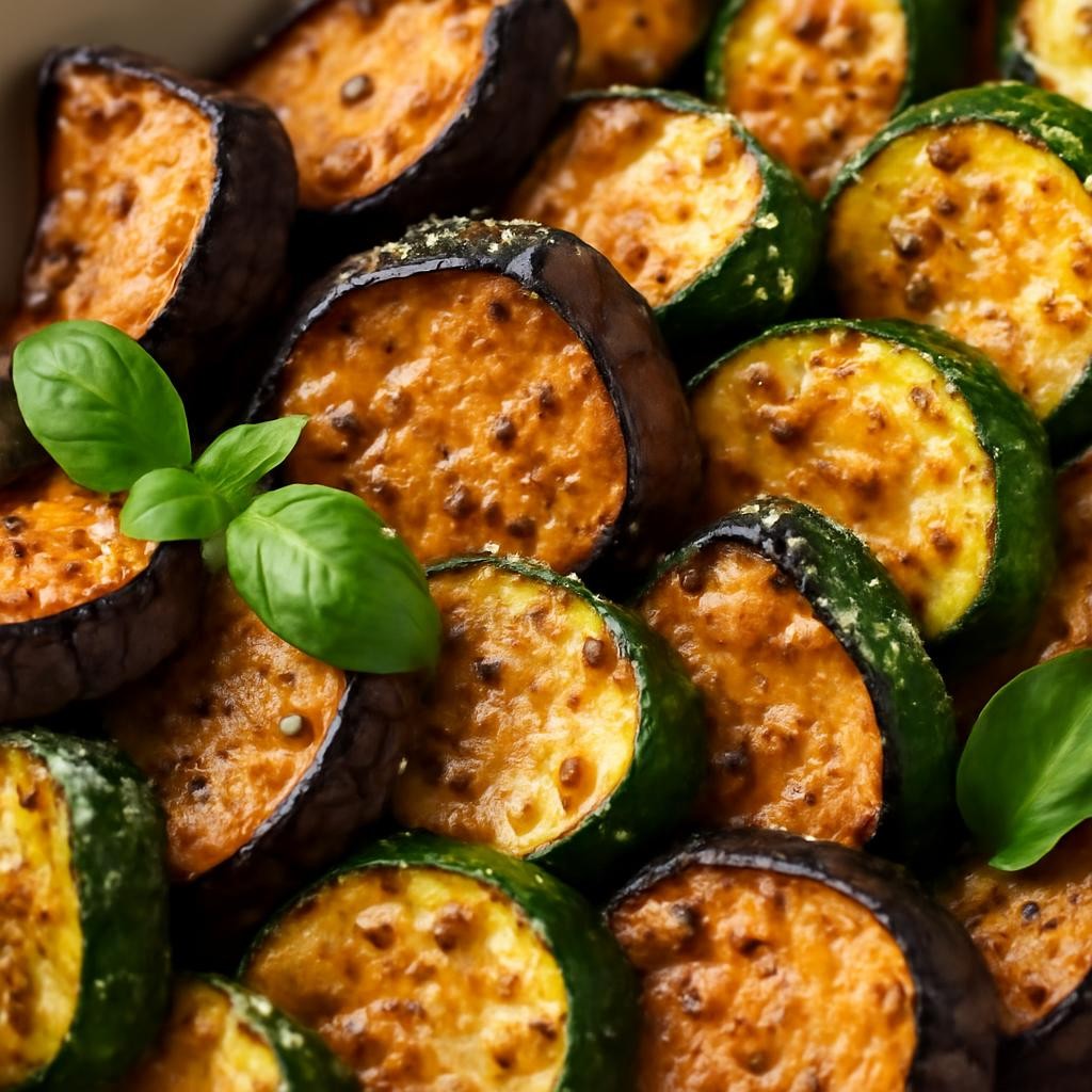 Roasted Eggplant and Zucchini