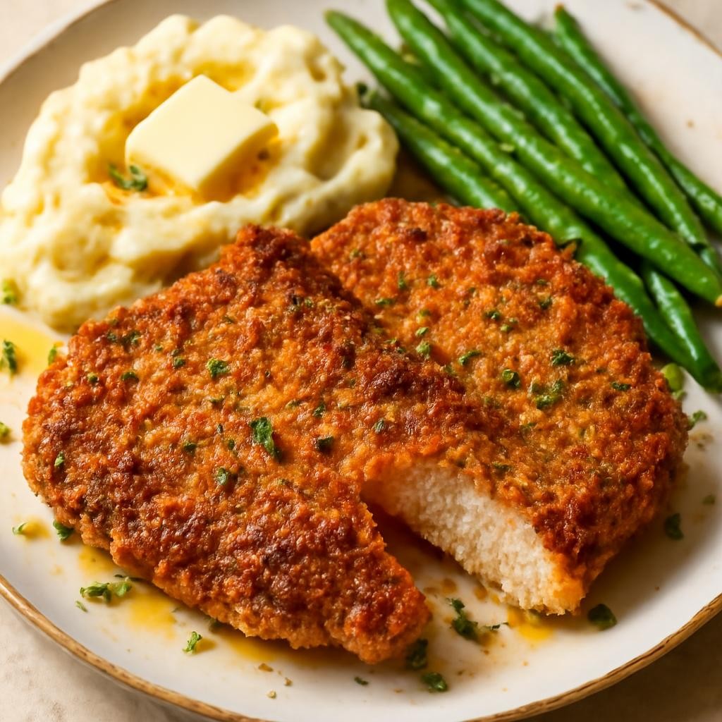 Shake and Bake Pork Chops