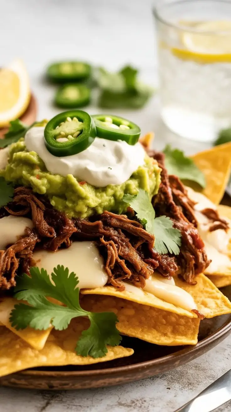BEST Chicken Nachos