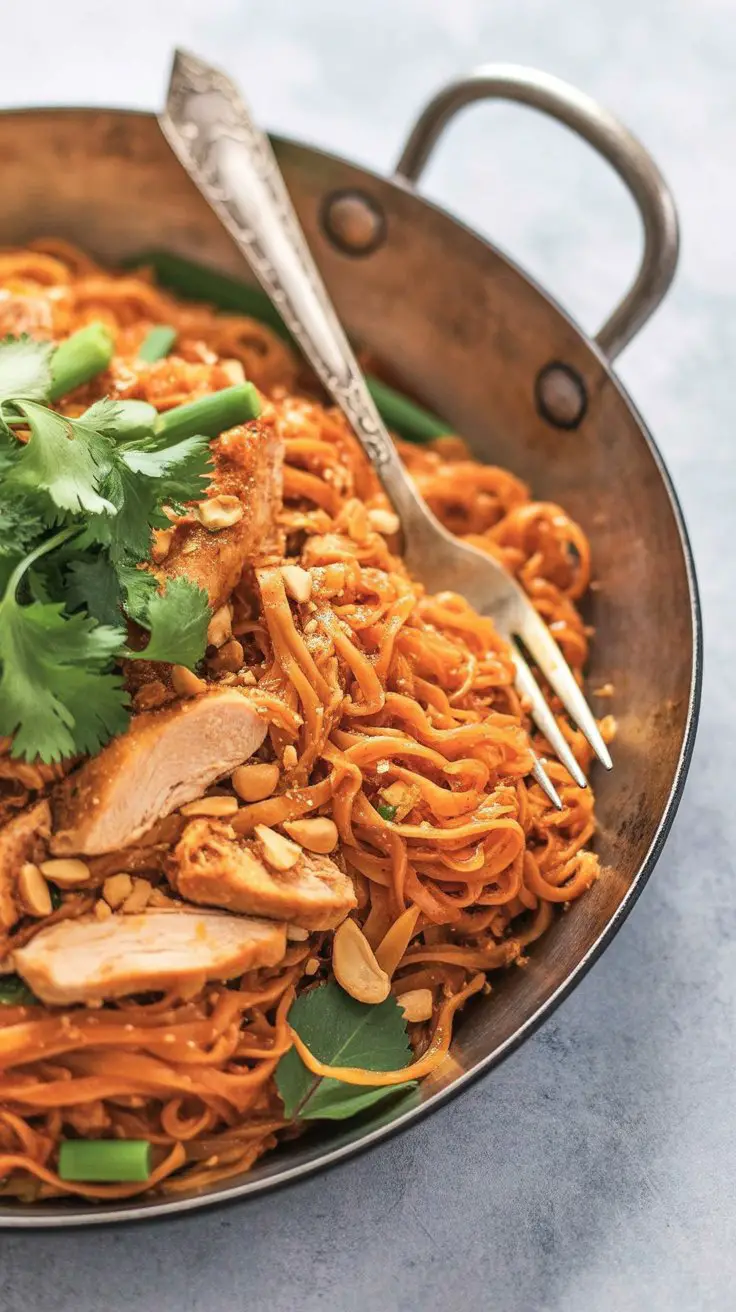 BEST Chicken Pad Thai