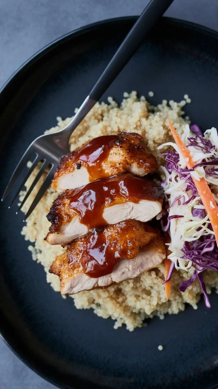 BEST Spicy Peach Pork Chops