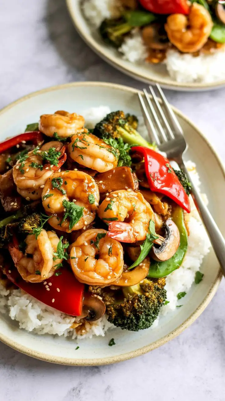 best Teriyaki Shrimp Stir Fry