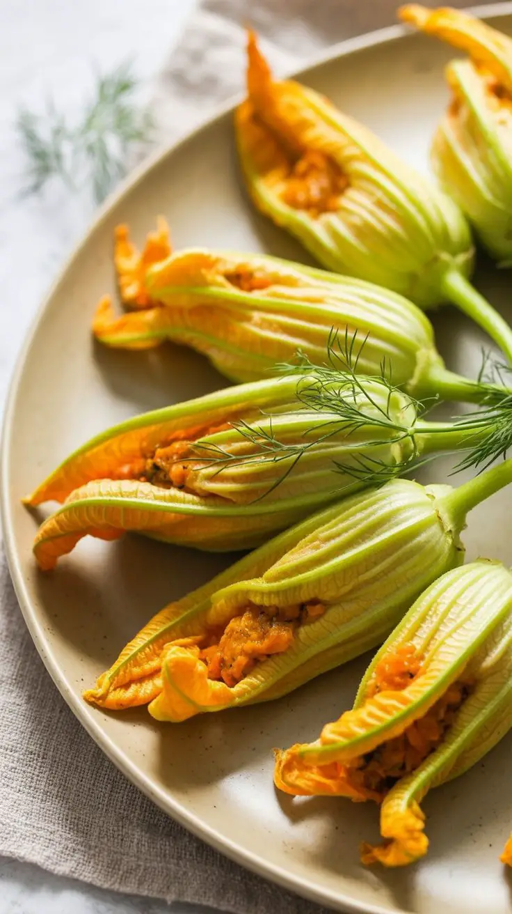 BEST Zucchini Blossoms