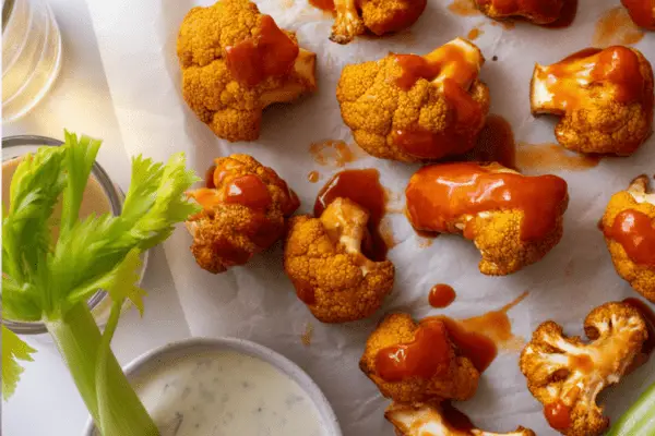Buffalo Cauliflower Wings Buffalo Cauliflower Wings