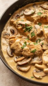 Cream of Mushroom Pork Chops