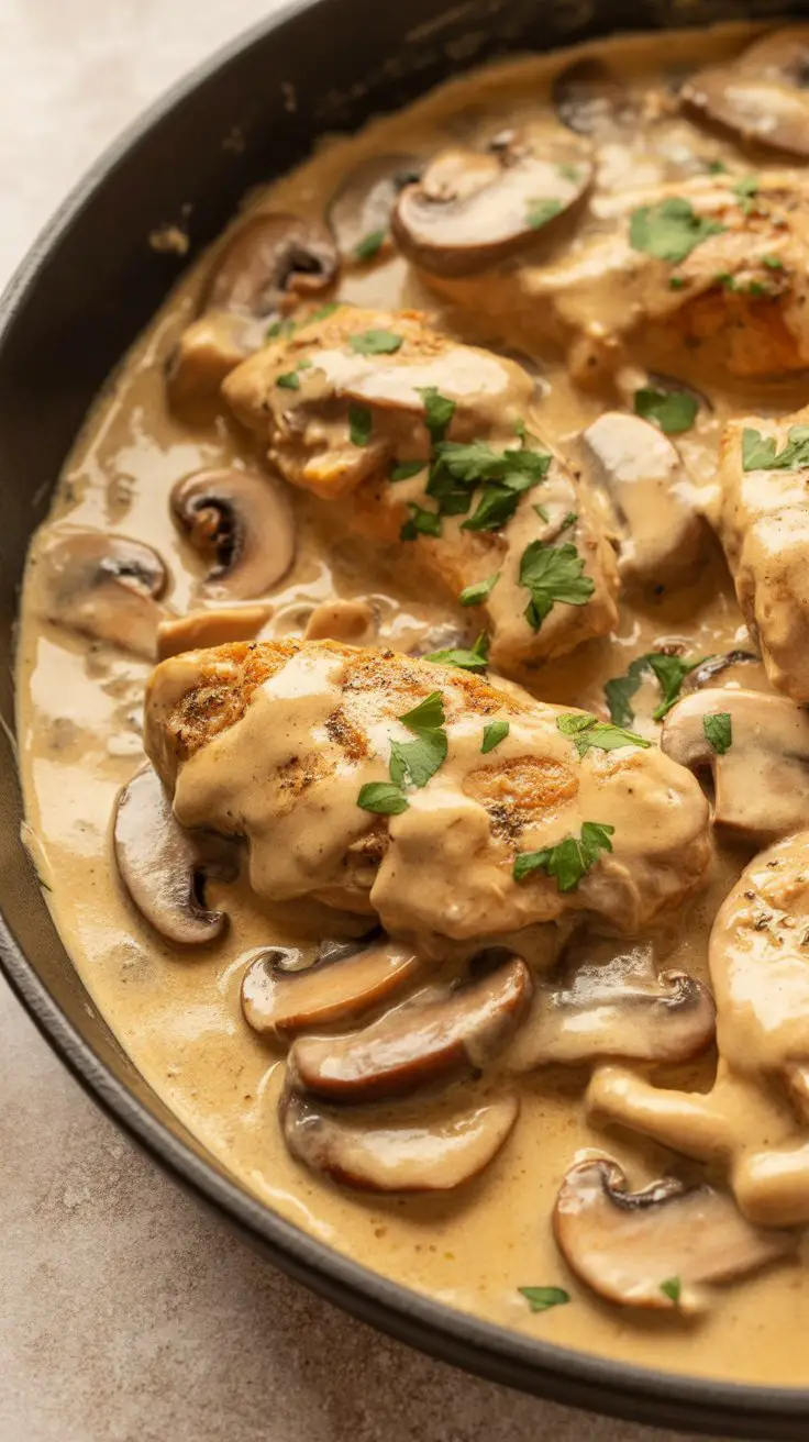 Cream of Mushroom Pork Chops
