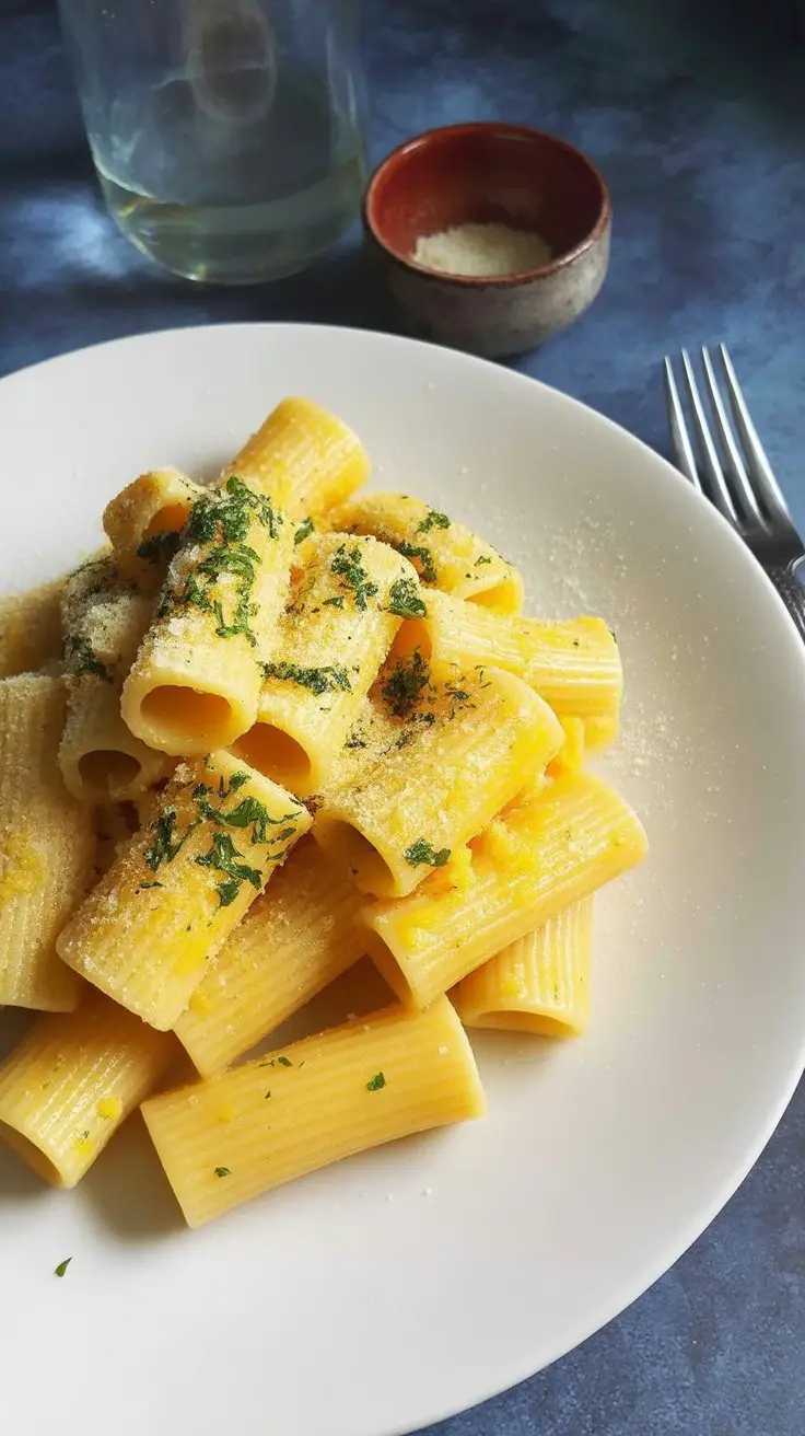 Creamy Acorn Squash Pasta