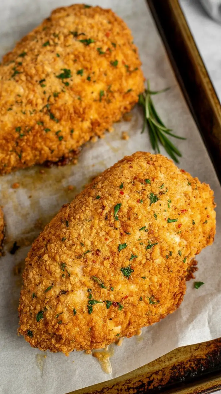 Crispy Breaded Pork Chops