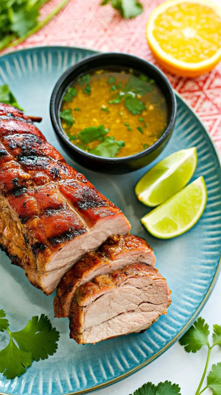 Cuban Mojo Pork Tenderloin