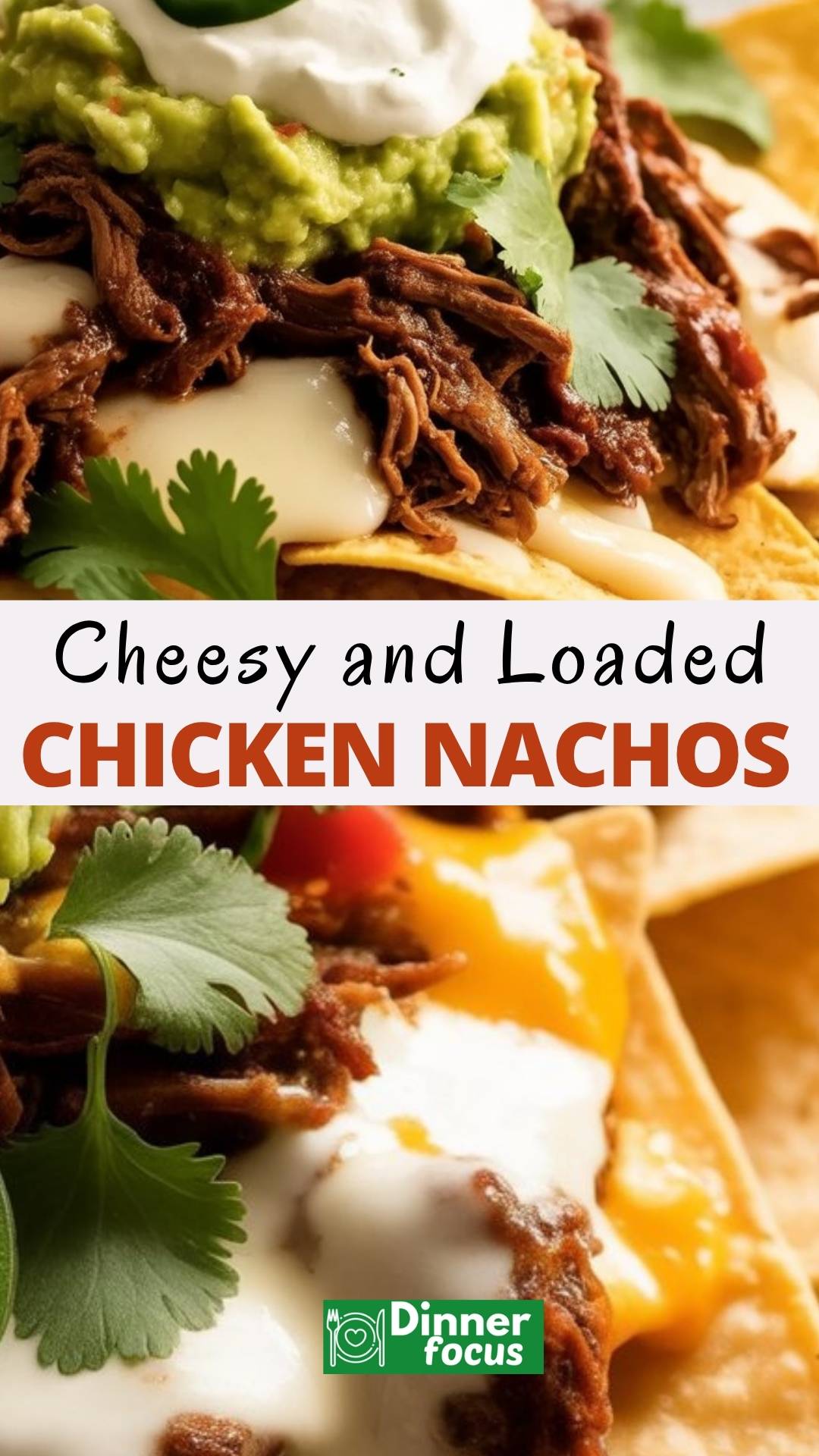 EASY Chicken Nachos