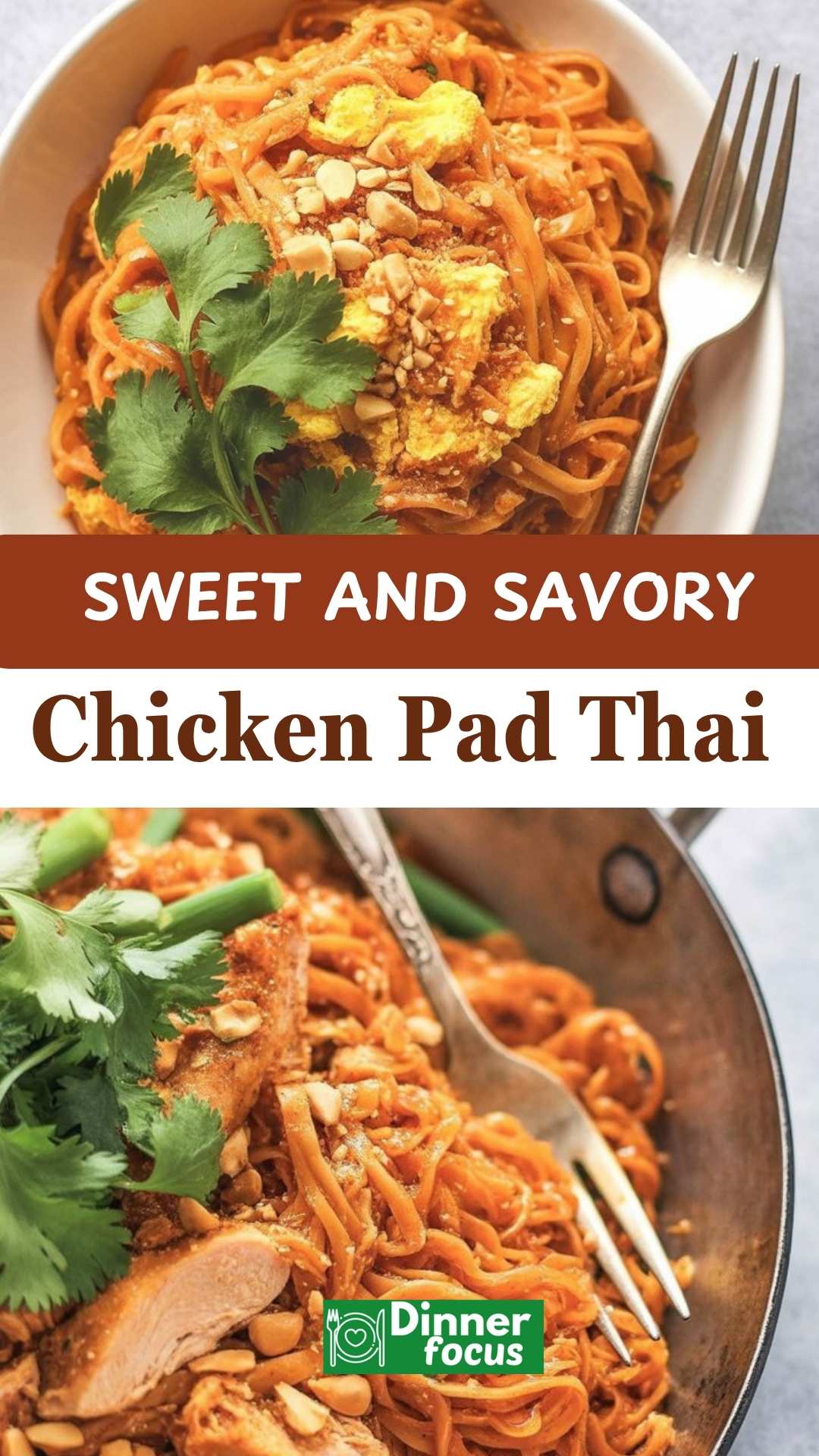 EASY Chicken Pad Thai