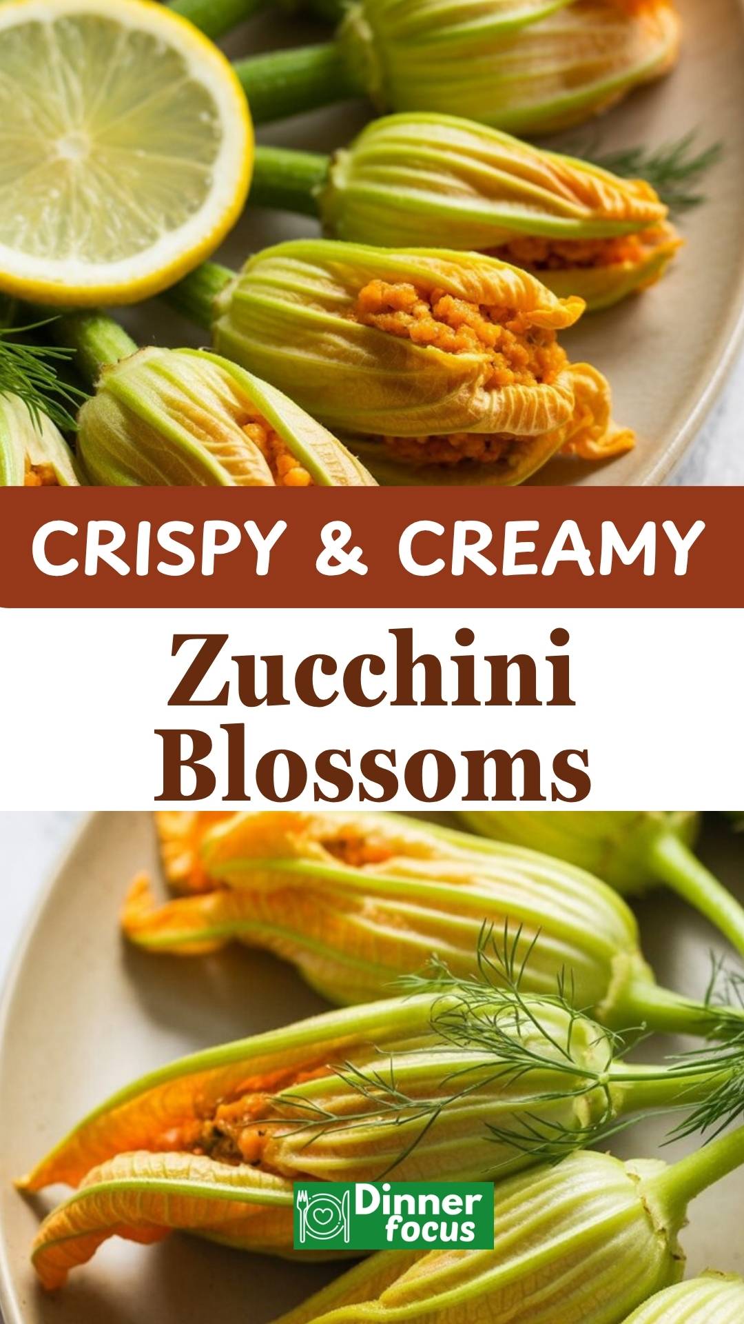 EASY Zucchini Blossoms