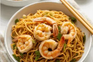 Garlic Shrimp Noodles