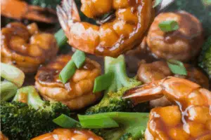 Honey Garlic Butter Shrimp and Broccoli