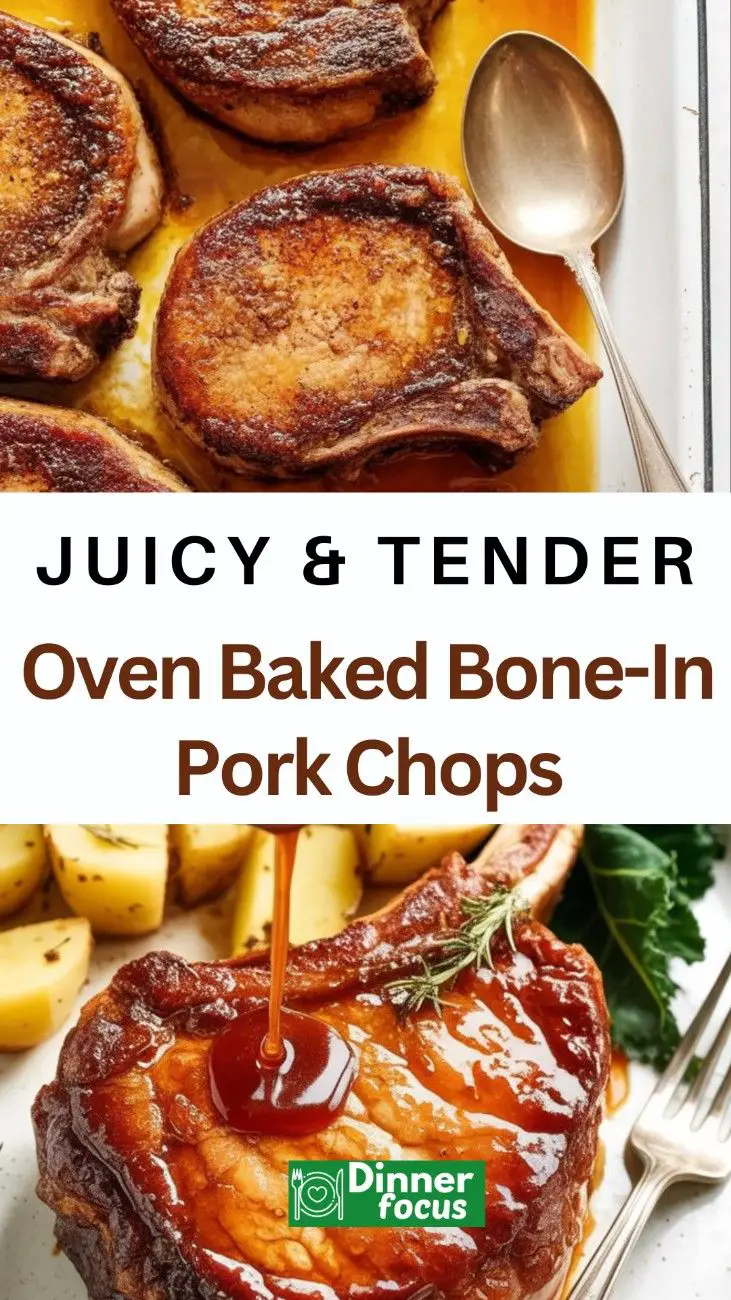 Oven Baked Bone-In Pork Chops Recipe