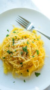 Parmesan Spaghetti Squash with Chicken