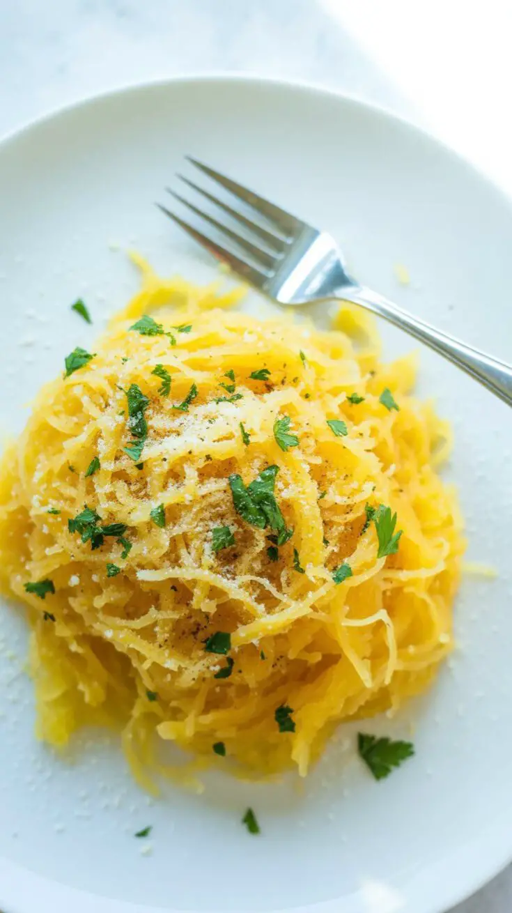 Parmesan Spaghetti Squash with Chicken