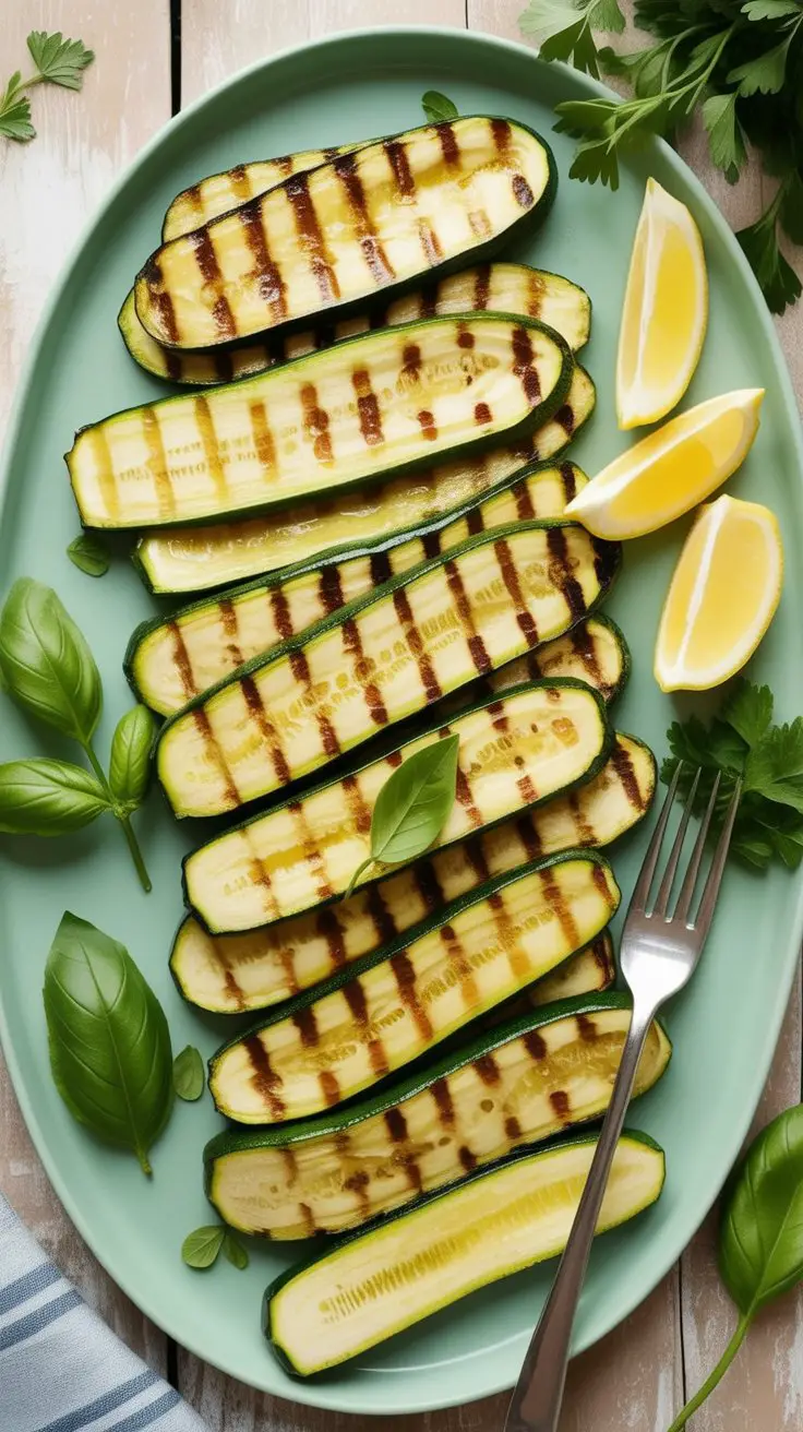 Perfect Grilled Zucchini