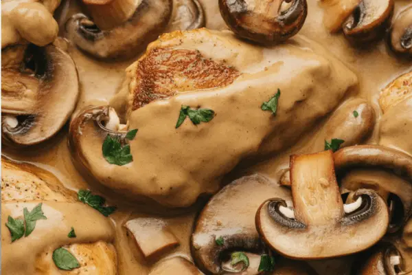 Pork Loins in Mushroom Sauce Pork Loins in Mushroom Sauce