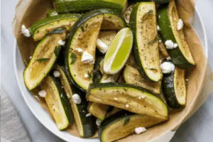 Roasted Mexican Zucchini