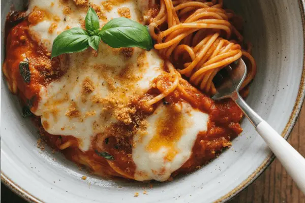 Spaghetti with Crispy Zucchini Spaghetti with Crispy Zucchini