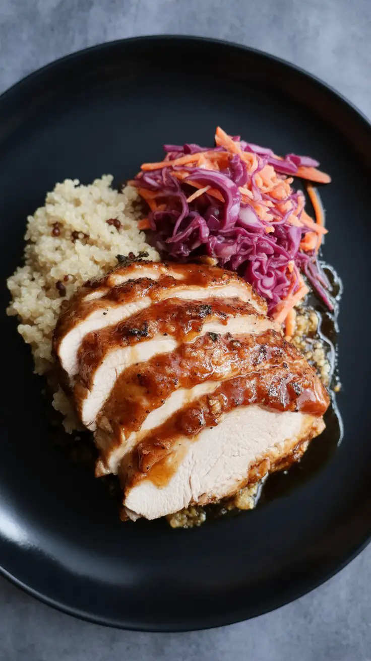 Spicy Peach Pork Chops