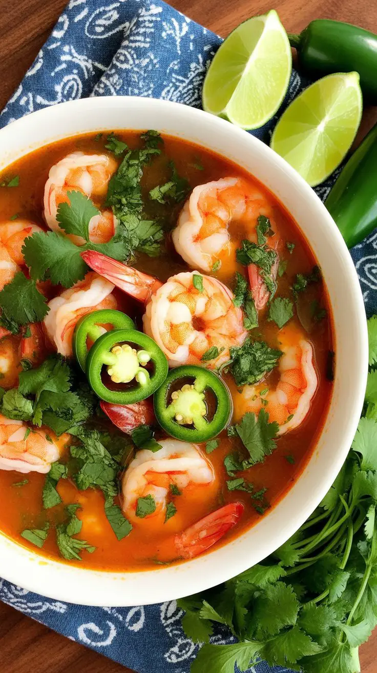 Spicy Shrimp Soup