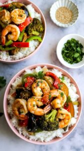 Teriyaki Shrimp Stir Fry