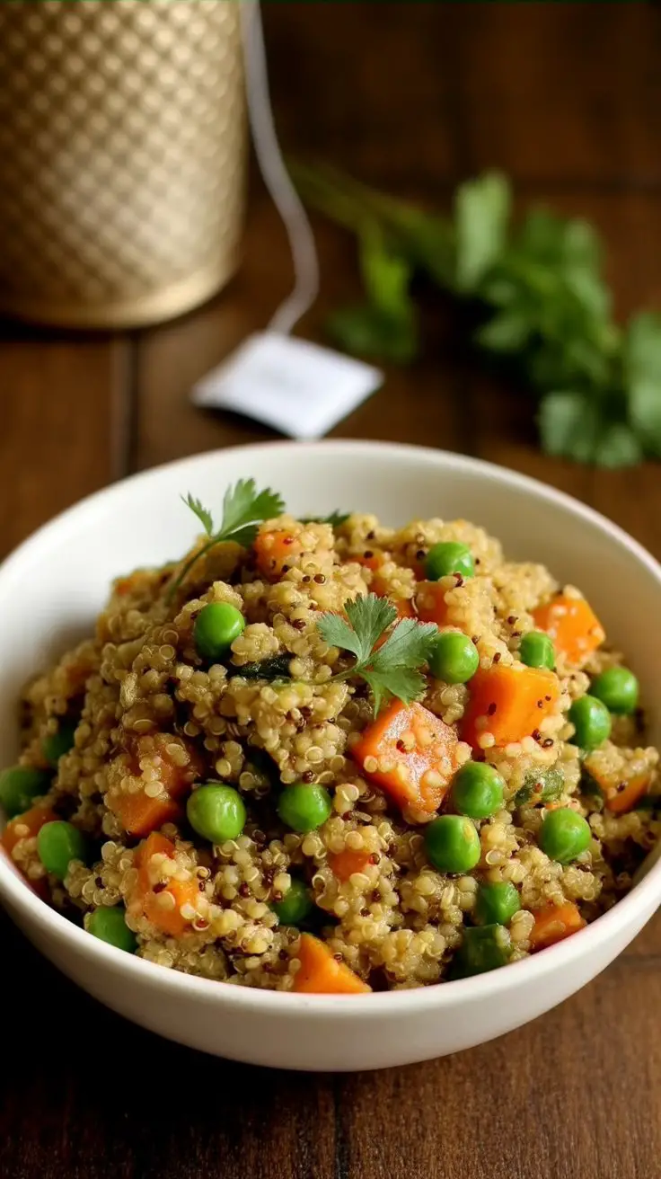 Vegetable Quinoa Upma
