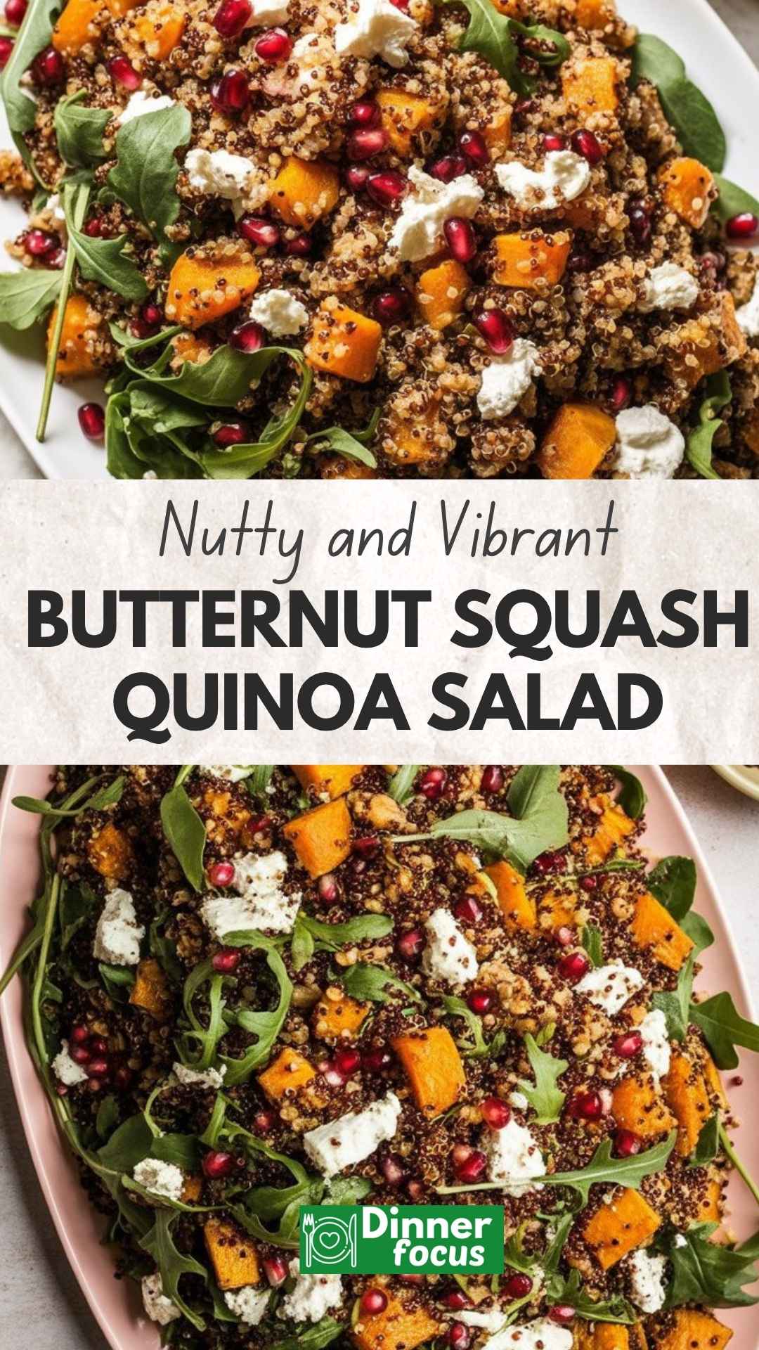 easy Butternut Squash Quinoa Salad