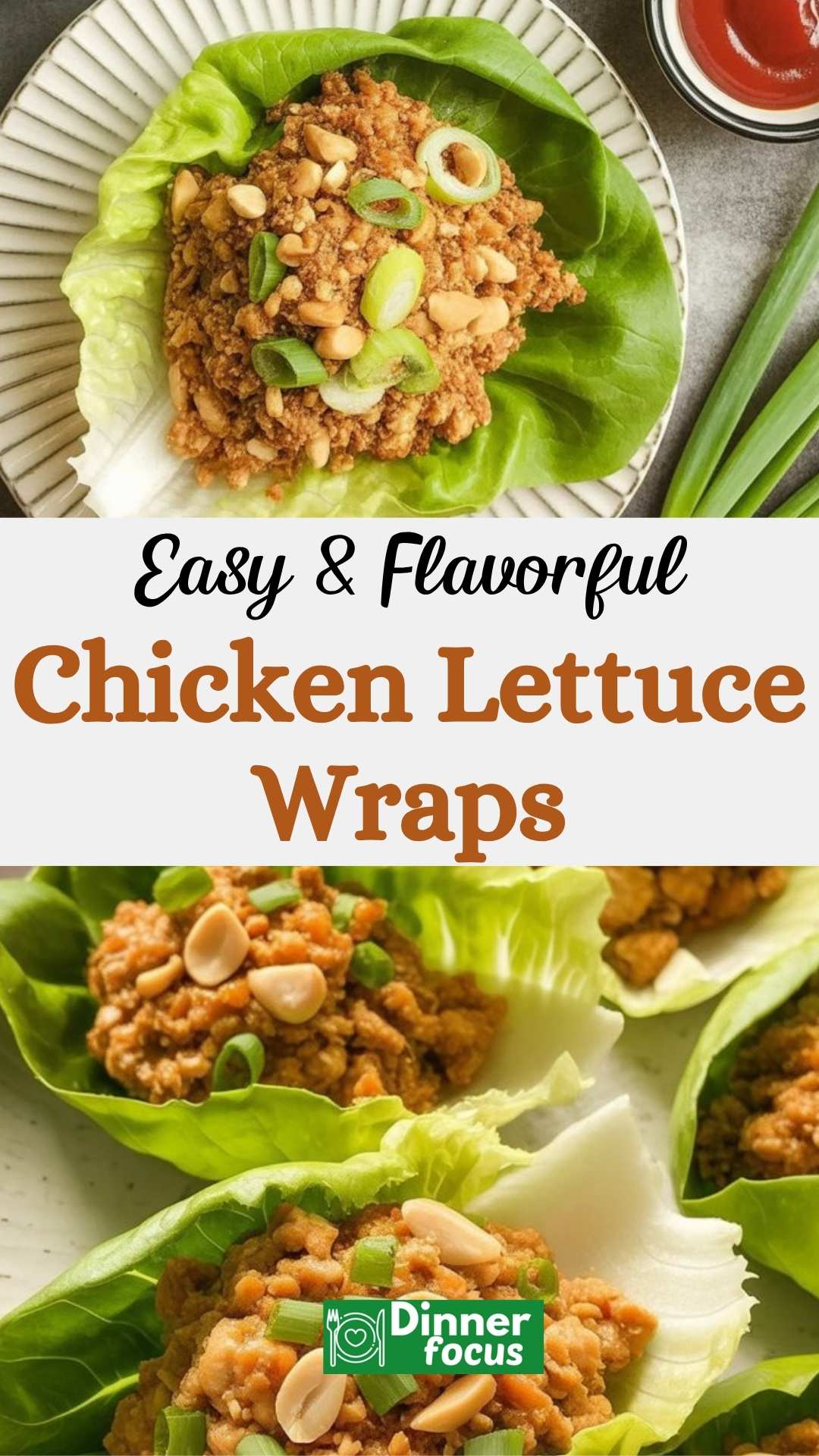 easy Chicken Lettuce Wraps