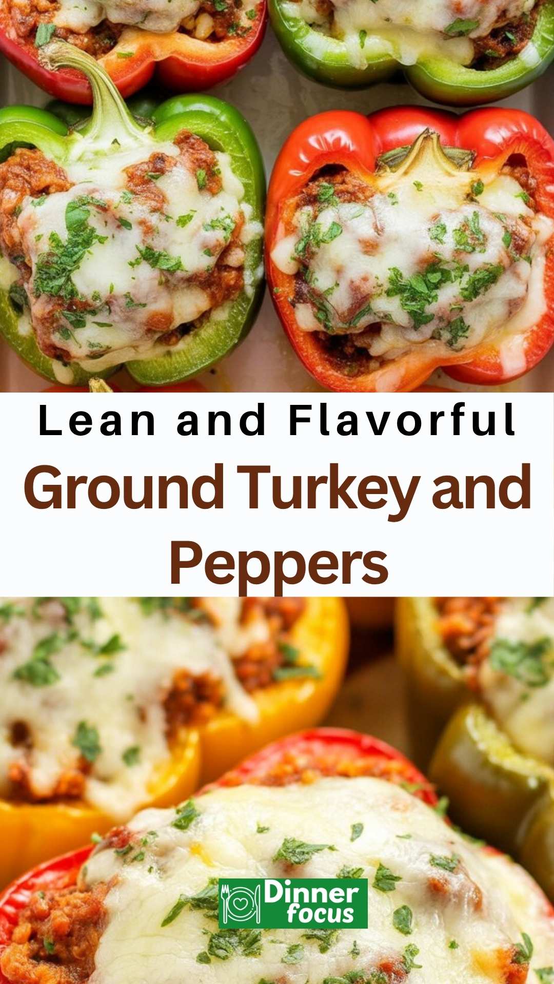 easy Ground Turkey and Peppers