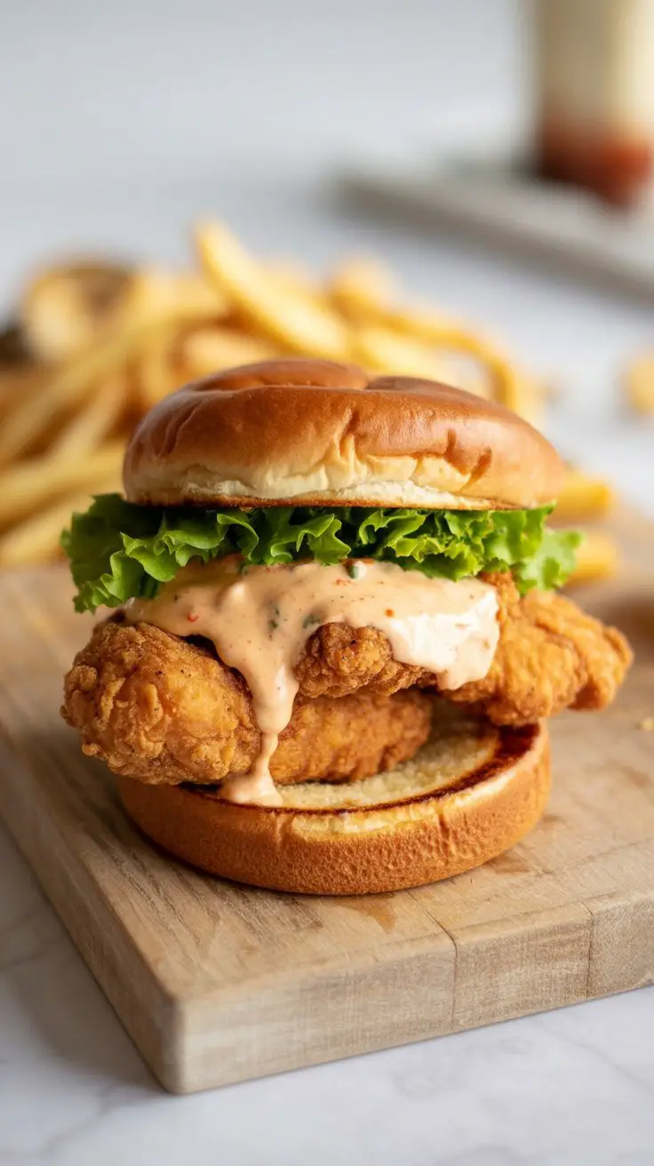 BEST Classic Fried Chicken Sandwich