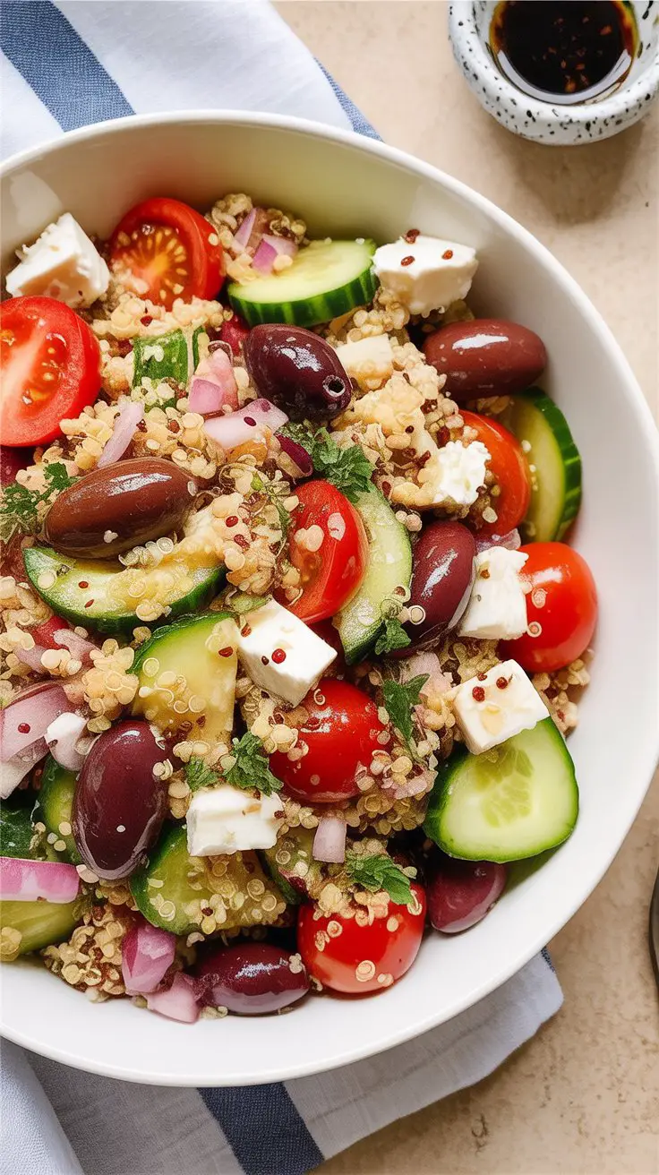 BEST Greek Quinoa Salad
