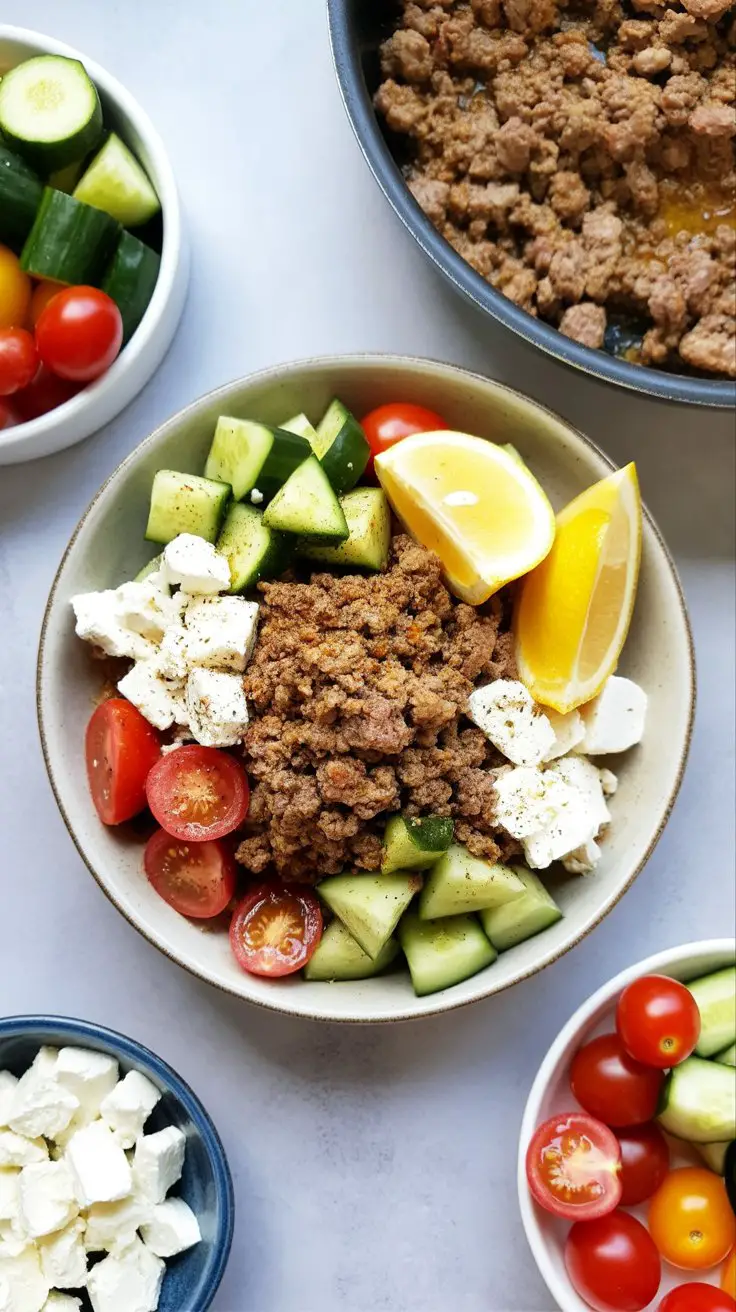 BEST Ground Turkey Bowls