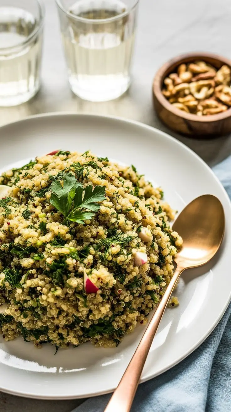 BEST Herbed Lemon Quinoa