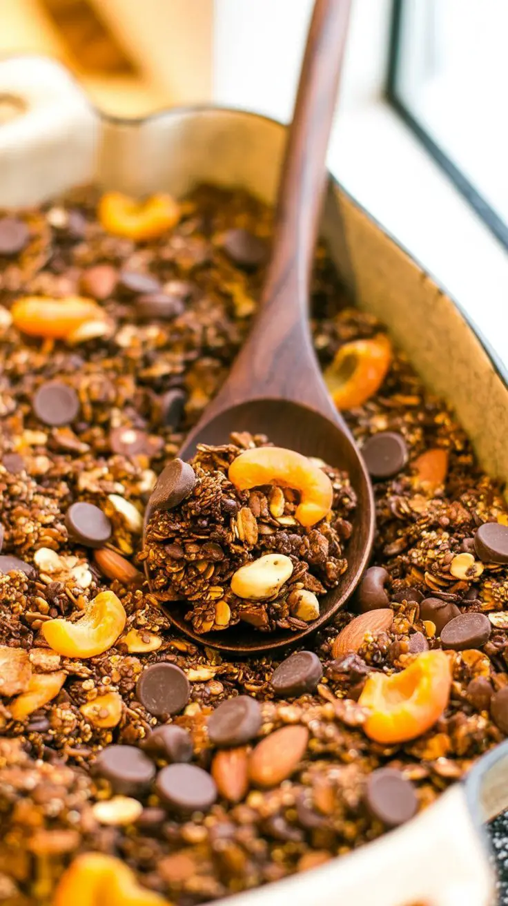 BEST Maple Quinoa Granola