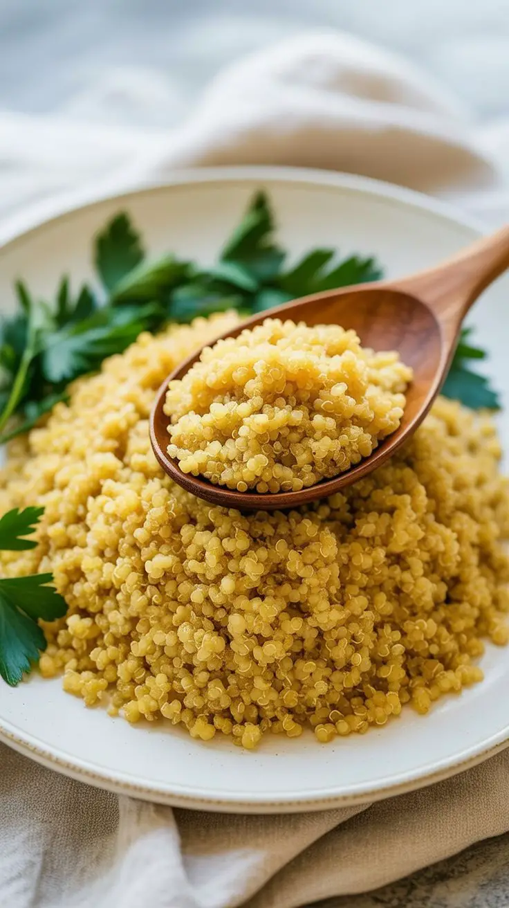 BEST Seasoned Quinoa