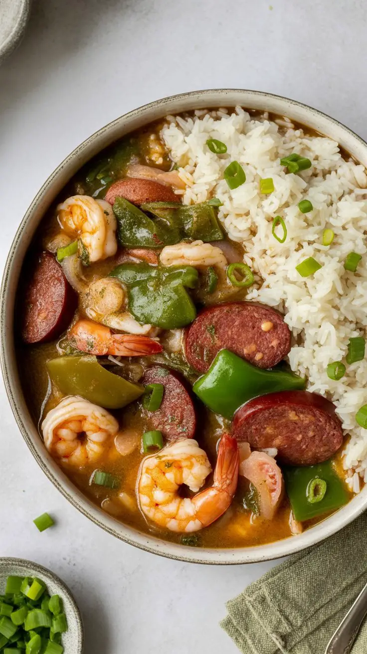 BEST Shrimp and Sausage Gumbo