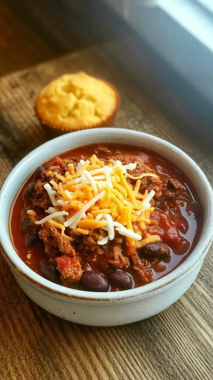 BEST Turkey and Black Bean Chili