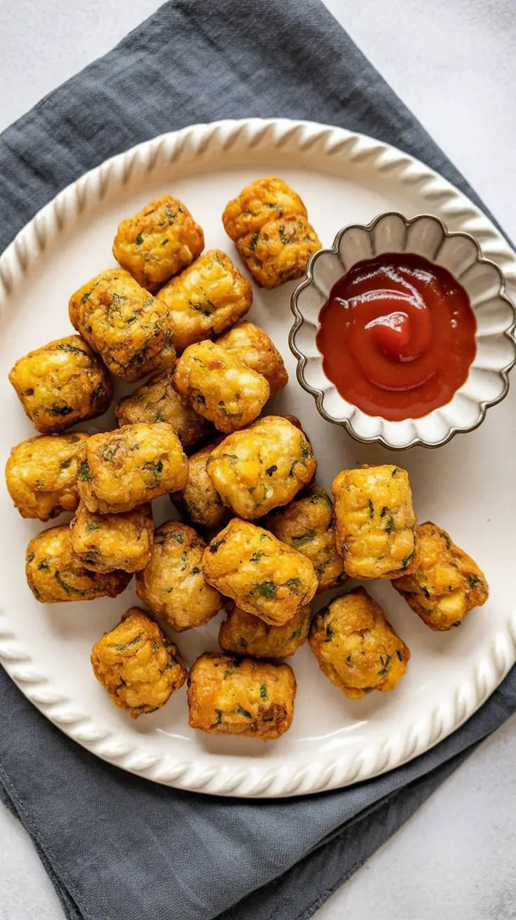 BEST Zucchini Tots