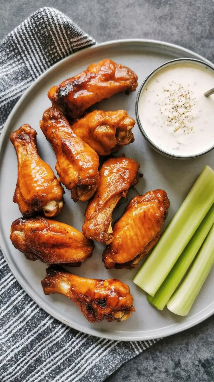 Crispy Baked Chicken Wings