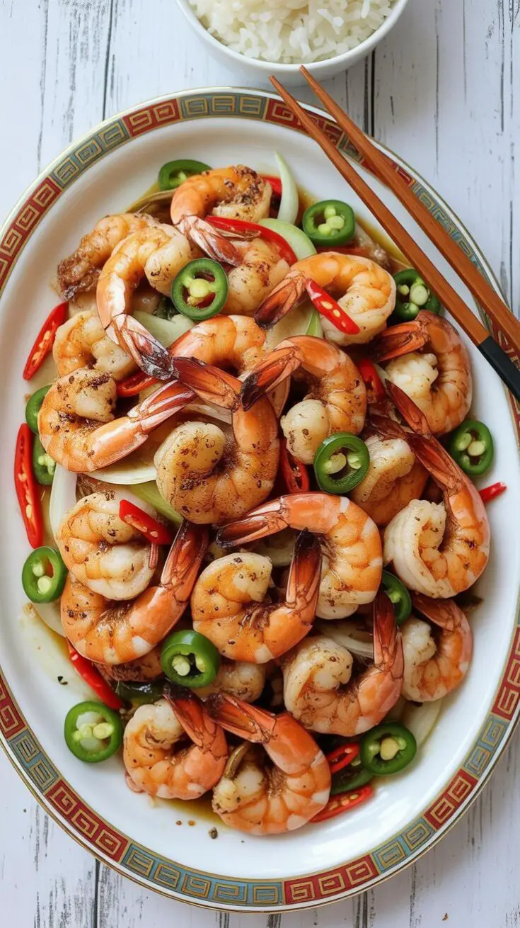 Crispy Salt and Pepper Shrimp