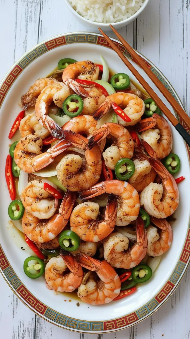 Crispy Salt and Pepper Shrimp