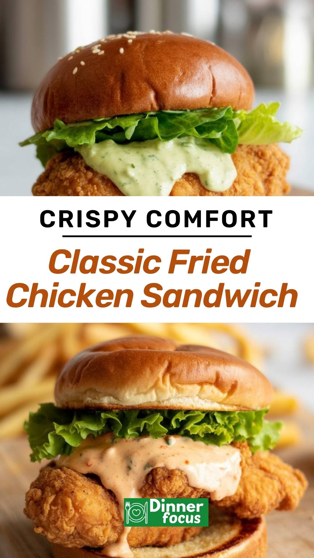 EASY Classic Fried Chicken Sandwich